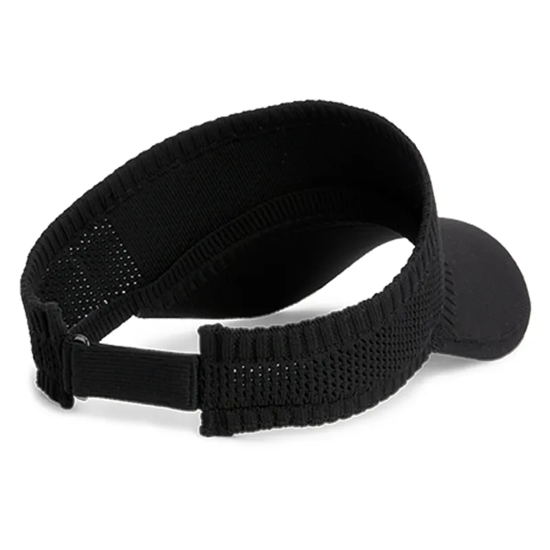 Tommy Hilfiger Rhinestone Visor - Black-1